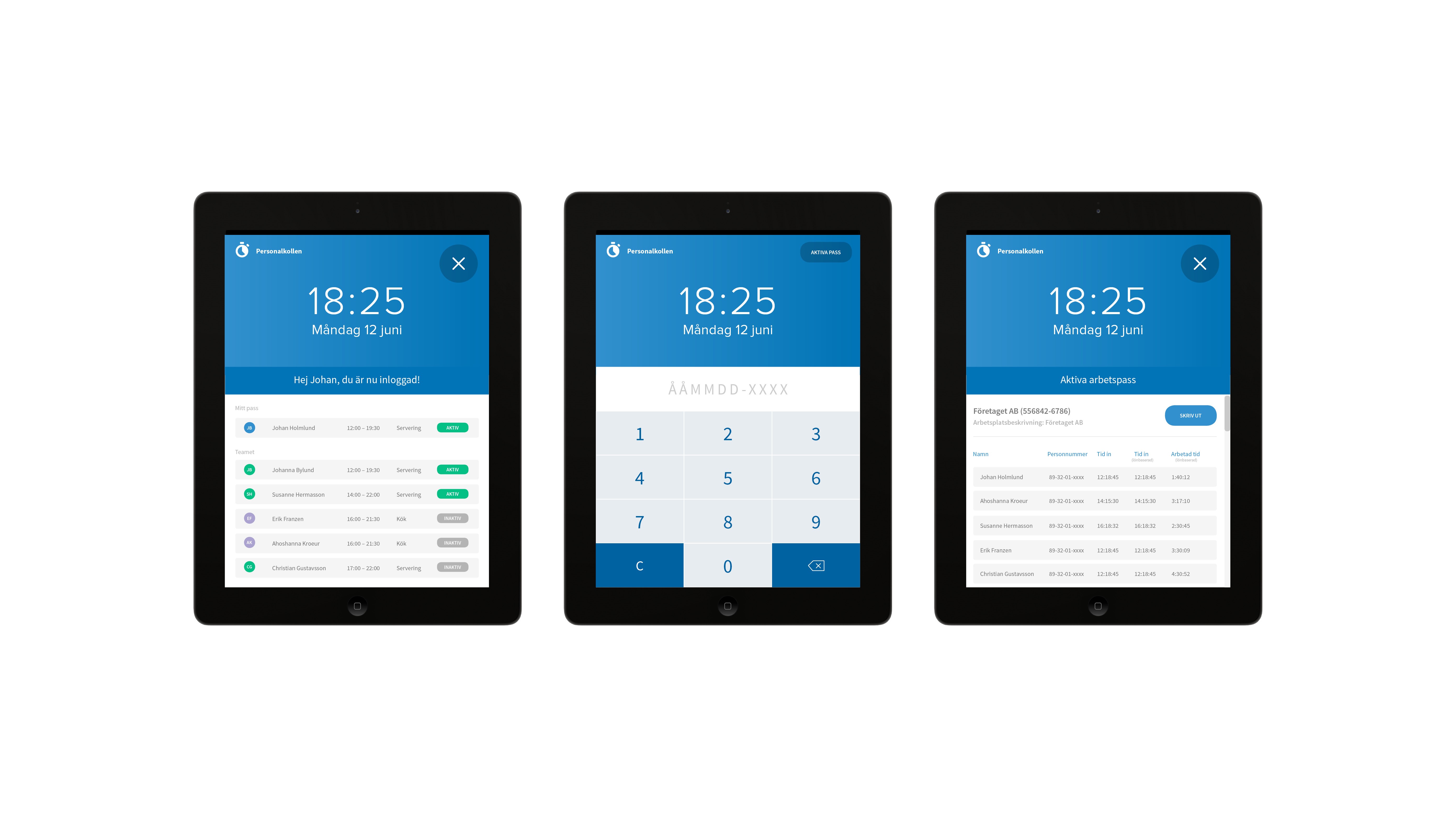 Personalkollens system fullt integrerat med Trivec