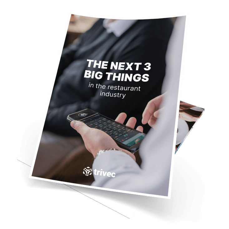 The next 3 big things in the restaurant industry